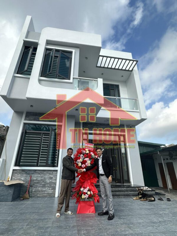 Mặt bằng mẫu nhà phố 2 tầng - 3