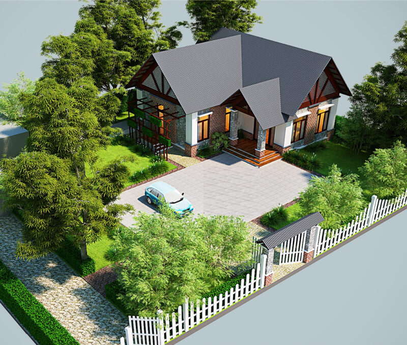 Kết cấu nhà đúng phong thủy